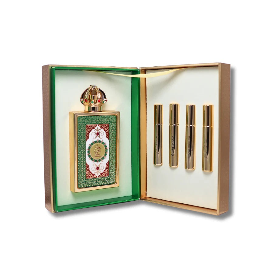 Queen of Arabia 香水ギフトセット LATTAFA Lattafa Queen of Arabia Eau De Parfum 3.4 FL OZ – Elegant Floral
