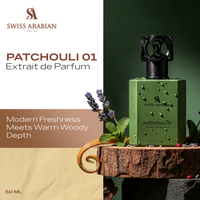 Swiss Arabian Patchouli 01 Extrait de Parfum 50ml – Clean Modern Freshness