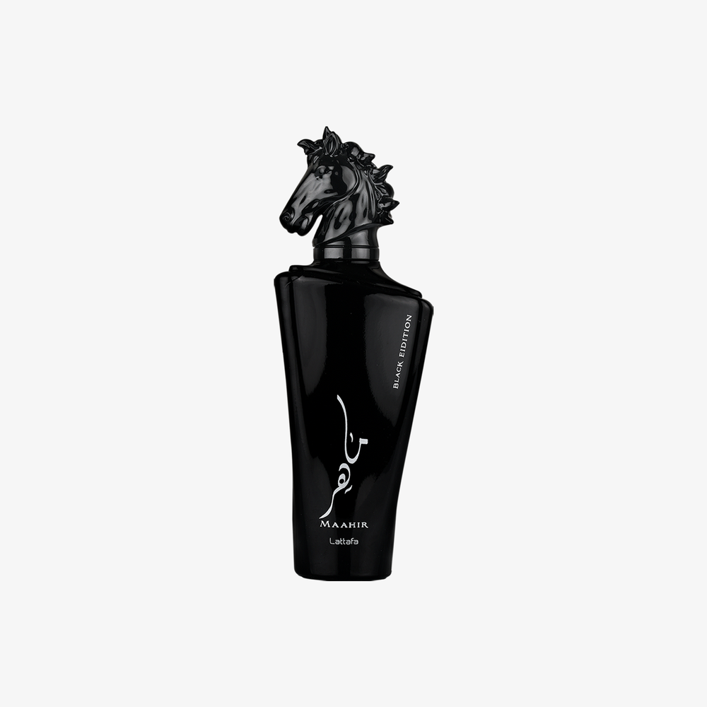 Lattafa Maahir Black Edition Eau De Parfum – Dark Spiced Luxury