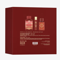 Lattafa Bade’e Al Oud Sublime Gift Set 100ml + 12ml + 50ml – Fruity Oud Elegance
