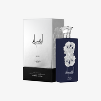 Lattafa Ansaam Silver Eau De Parfum 3.4OZ – Fresh Amber Elegance