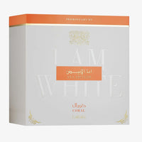 Lattafa Ana Abiyedh Coral Gift Set 60ML + Travel Spray 12ML + Hair Mist 50ML – Tropical Creamy Glow