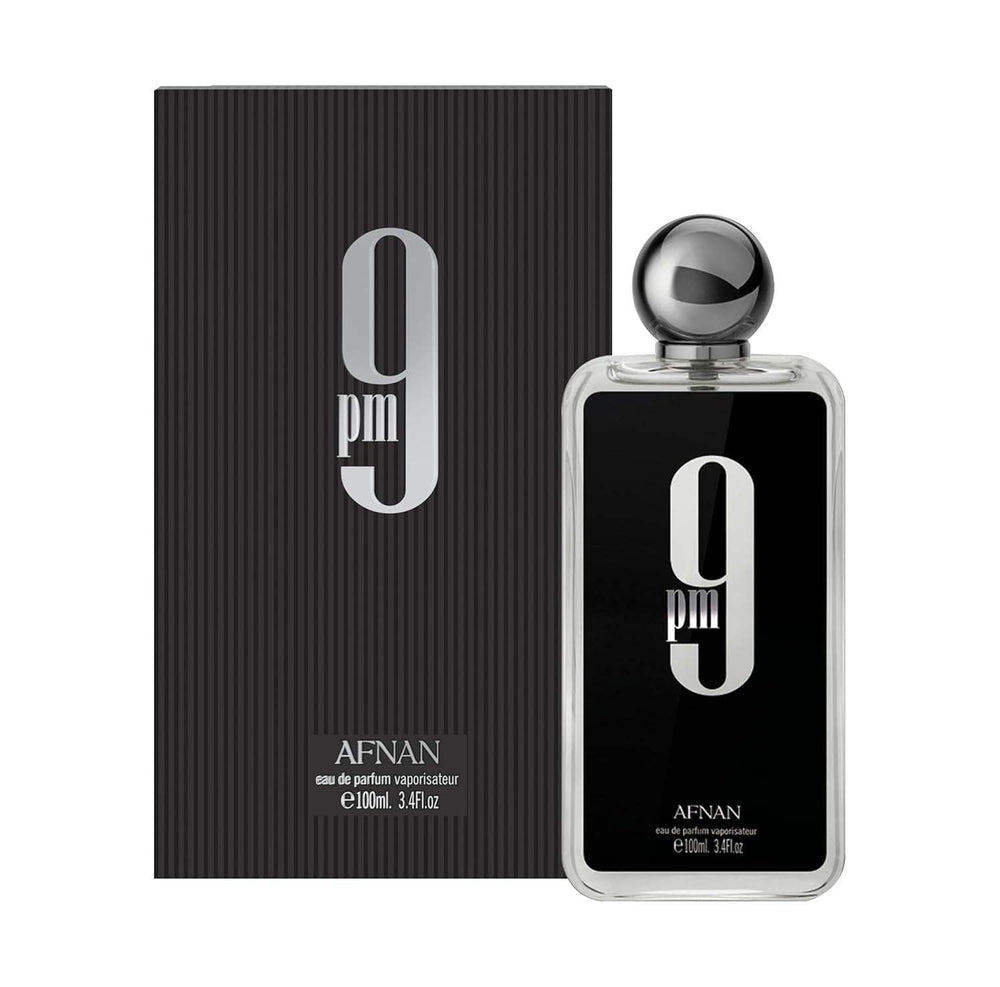 Afnan 9 PM Eau De Parfum Spray 3.4FL.OZ For Men