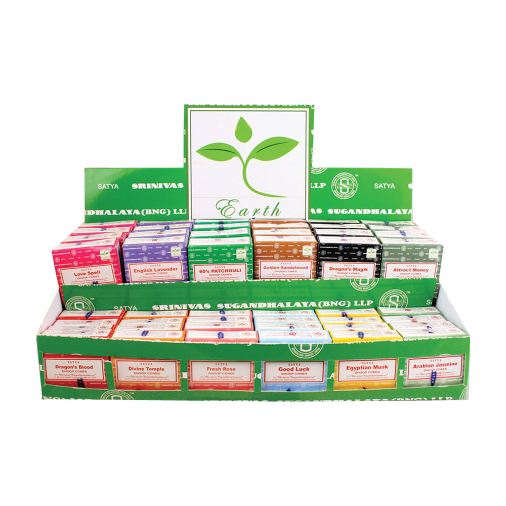 Assorted Cone Display - Satya Nag Champa