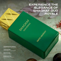 Shaghaf Oud Royale by Swiss Arabian – Lavender, Saffron & Spicy Oud Unisex Perfume 75ml