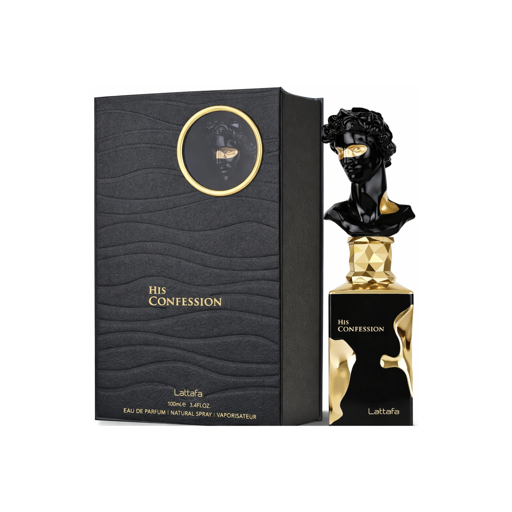 Lattafa His Confession Eau De Parfum 3.4FL.OZ for Men