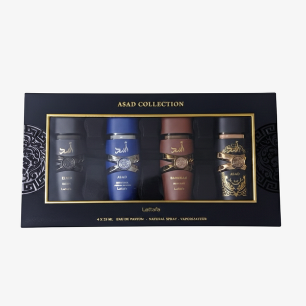 Lattafa Asad Collection 4-Piece Set – Power Signature Line