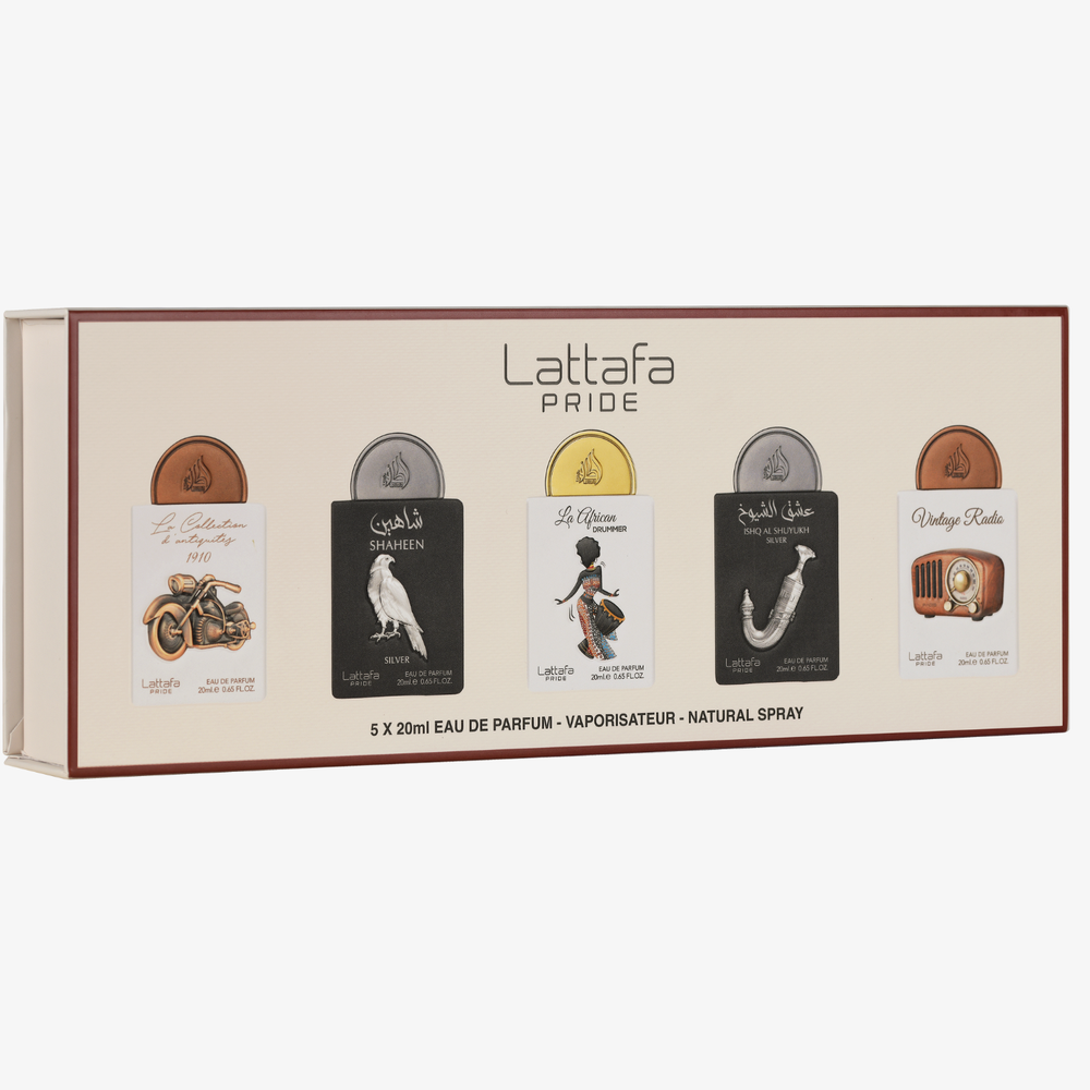 Lattafa Pride Fragrance Discovery Set 5 x 20ML – Luxury Scent Collection
