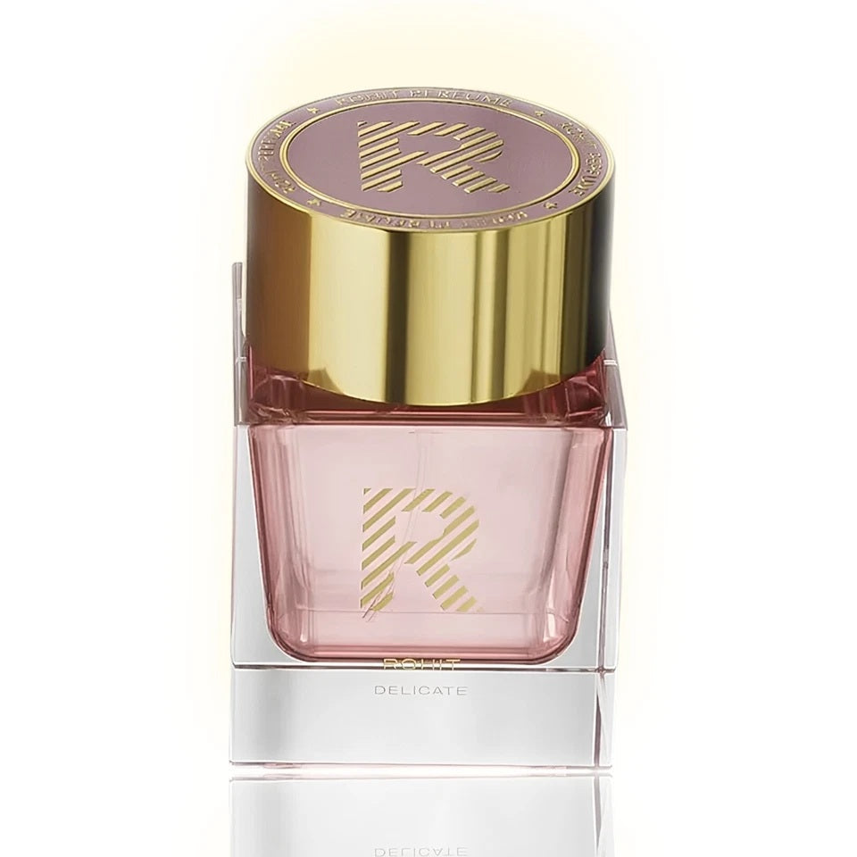 Bharara Rohit Delicate Eau De Parfum 3.4 oz – Tropical Floral Gourmand for Women