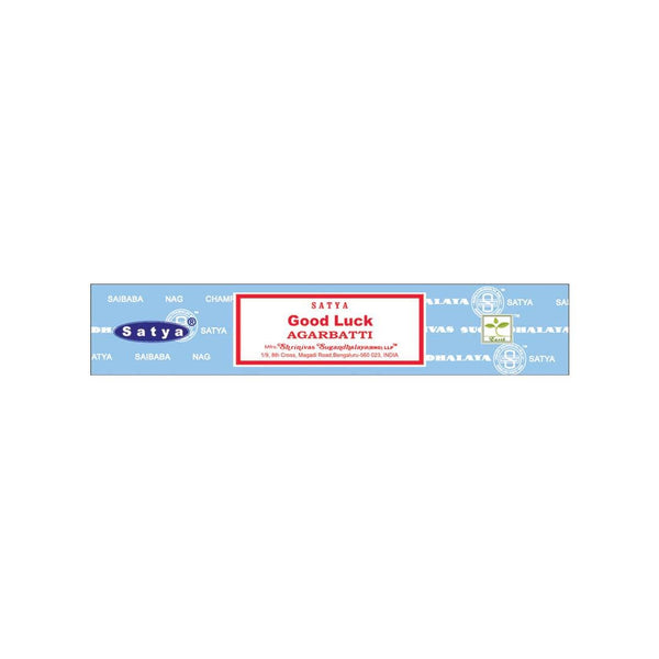 Good Luck Satya Incense – Handcrafted Aromas from India (15 gms. / pack)