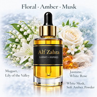 Alf Zahra Surrati inspired fragrance oil with floral, amber and soft musk notes