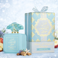 Ard Al Zaafaran Shams Al Emarat Khususi Iced Petal Eau De Parfum 100ml women’s fruity floral perfume with apple lavender vanilla musk and amber notes long lasting fragrance