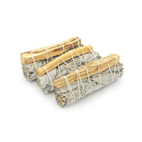 Smudge Stick - White Sage with Palo Santo (4 in.)