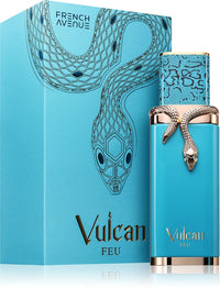 Vulcan Feu Eau de Parfum 3.38 oz by French Avenue - Fiery Floral Glow