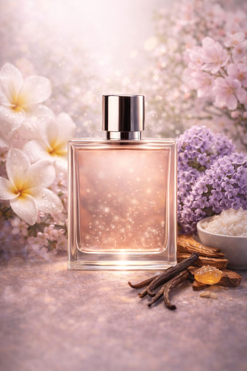 Kenzo Amour inspired fragrance oil with soft florals, rice steam, vanilla, and musk notes