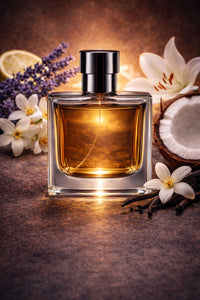 YSL Libre Flowers & Flames inspired fragrance oil with lavender, bergamot, orange blossom, coconut, lily, and vanilla notes