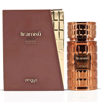 Zimaya Tiramisu Coco Eau de Parfum 100ml sweet gourmand perfume bottle with box packaging